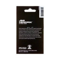 JIM DUNLOP HENDRIX ELECTRIC LADYLAND JHP03H TRZALICE