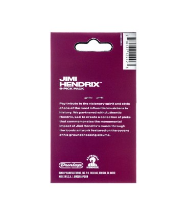 JIM DUNLOP HENDRIX EXPERIENCED JHP01M TRZALICE