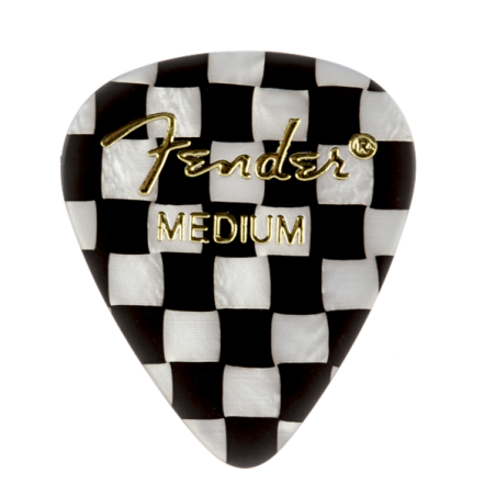 FENDER CHECKER (12PK) MED CELLULOID TRZALICE