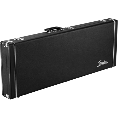 FENDER CLASSIC SERIES JAZZMASTER/JAGUAR BLK KOFER