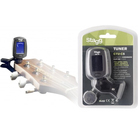 STAGG CTU-C5 CHROMATIC TUNER ŠTIMER