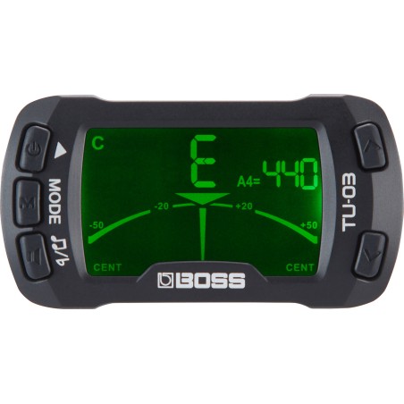BOSS TU-03 Clip-On chromatic tuner/metronome ŠTIMER