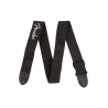 FENDER 2" POLY GREY LOGO STRAP REMEN