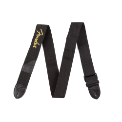 FENDER 2" POLY YELLOW LOGO STRAP REMEN