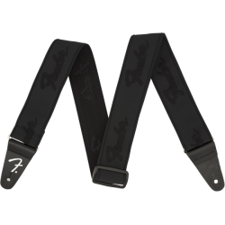 FENDER 2" WEIGHLESS RUNNING LOGO BLACK/BLACK REMEN