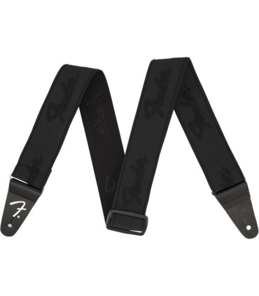 FENDER 2" WEIGHLESS RUNNING LOGO BLACK/BLACK REMEN