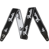 FENDER 2" WEIGHLESS RUNNING LOGO BLACK/WHITE REMEN