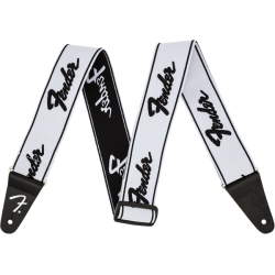 FENDER 2" WEIGHLESS RUNNING LOGO WHITE/BLACK REMEN