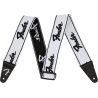 FENDER 2" WEIGHLESS RUNNING LOGO WHITE/BLACK REMEN