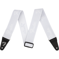 FENDER 2" WEIGHLESS RUNNING LOGO WHITE/WHITE REMEN