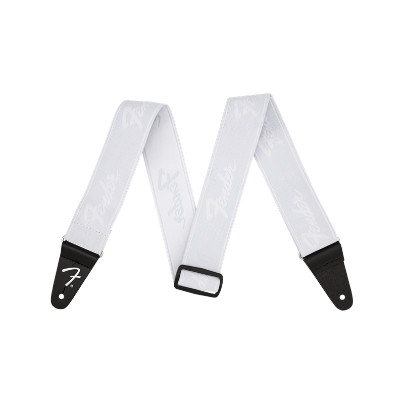 FENDER 2" WEIGHLESS RUNNING LOGO WHITE/WHITE REMEN