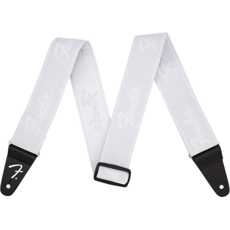 FENDER 2" WEIGHLESS RUNNING LOGO WHITE/WHITE REMEN