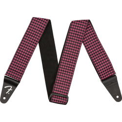 FENDER HOUNDSTOOTH STRAP PINK REMEN