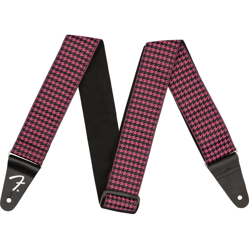 FENDER HOUNDSTOOTH STRAP PINK REMEN