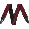 FENDER HOUNDSTOOTH STRAP RED REMEN