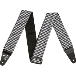 FENDER HOUNDSTOOTH STRAP WHITE REMEN