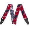 FENDER WEIGHLESS MONO RED/WHITE/BLUE REMEN