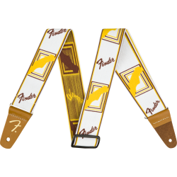 FENDER WEIGHLESS MONO WHITE/BROWN/YELLOW REMEN