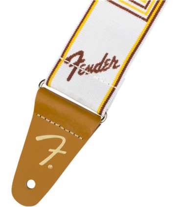 FENDER WEIGHLESS MONO WHITE/BROWN/YELLOW REMEN
