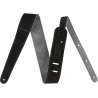 FENDER 2" REVERSIBLE SUEDE STRAP - BLK/GRY REMEN