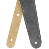 FENDER 2" REVERSIBLE SUEDE STRAP - GRY/TAN REMEN