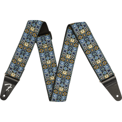 FENDER 2" FESTIVAL STRAP BLUE REMEN