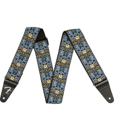 FENDER 2" FESTIVAL STRAP BLUE REMEN