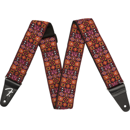 FENDER 2" FESTIVAL STRAP RED REMEN