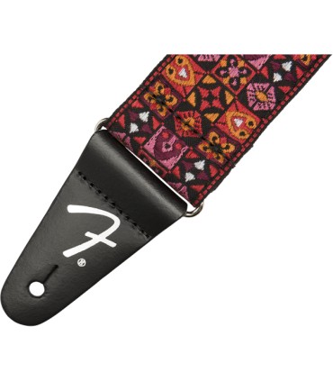 FENDER 2" FESTIVAL STRAP RED REMEN