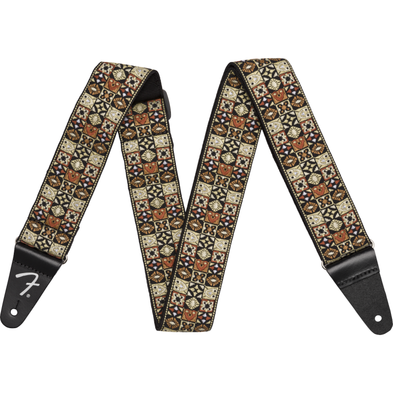 FENDER 2" FESTIVAL STRAP TAN REMEN