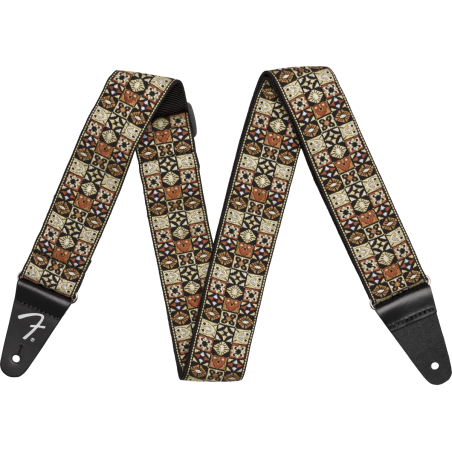 FENDER 2" FESTIVAL STRAP TAN REMEN
