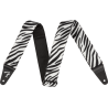 FENDER 2" WILD ZEBRA PRINT REMEN