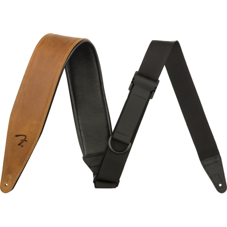 FENDER 2.5" RIGHT HEIGHT LTHR COGNAC REMEN