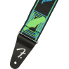 FENDER MONO NEON GRN/BLUE REMEN