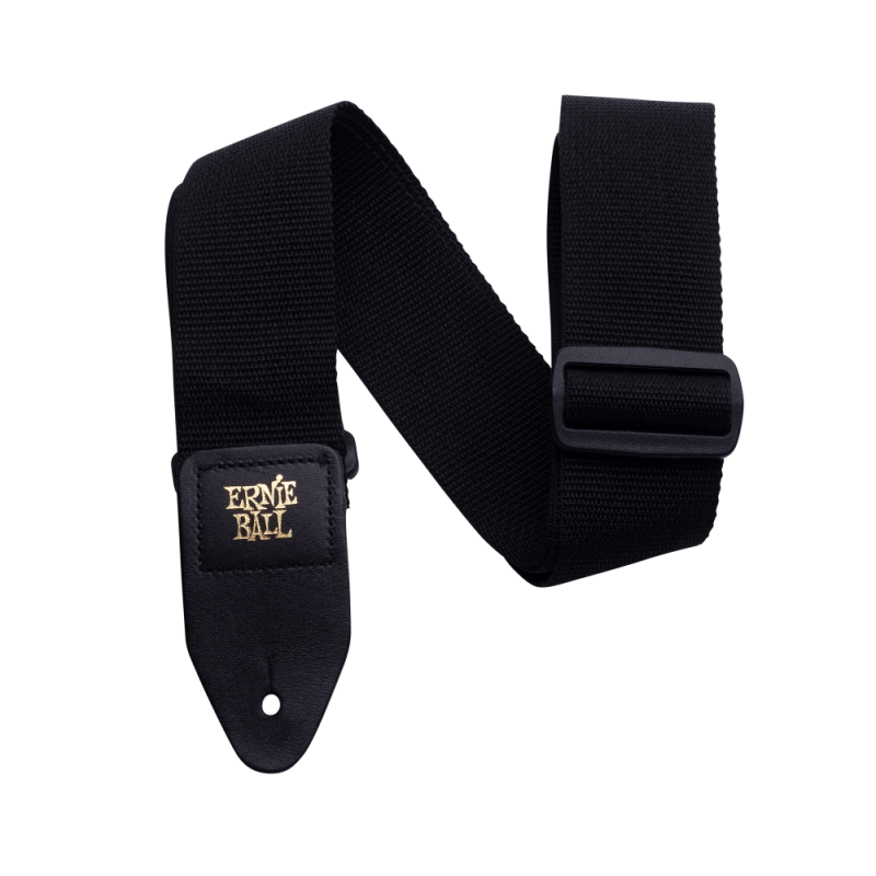ERNIE BALL POLYPRO 2" BLACK REMEN