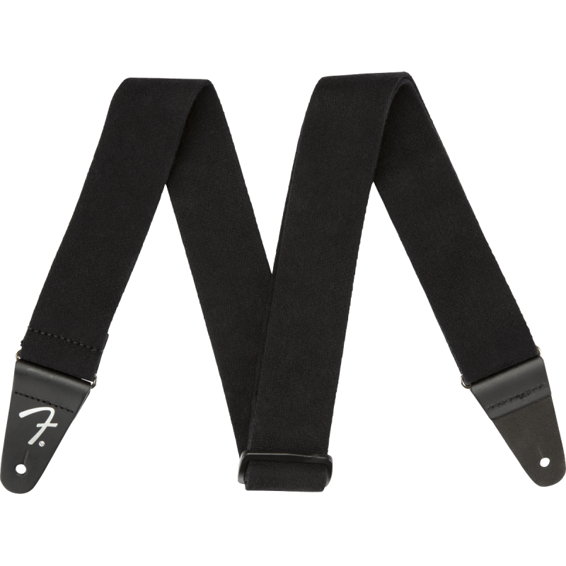 FENDER 2" SUPERSOFT BLACK REMEN