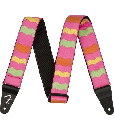 FENDER MONONEON WOVEN NEON PINK REMEN