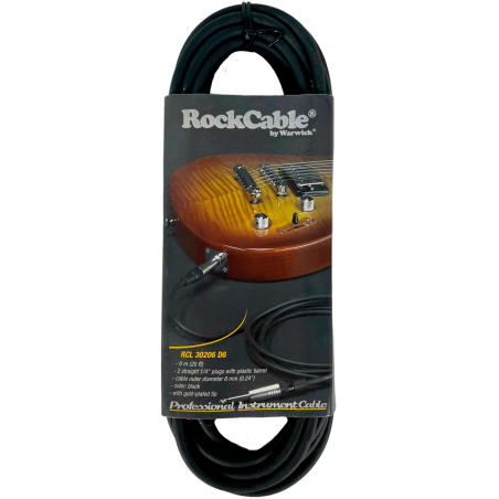ROCKCABLE INSTRUMENTALNI RCL30206 D7 6 m KABEL