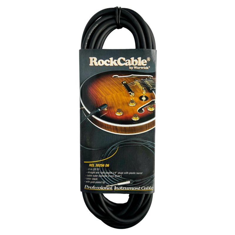 ROCKCABLE INSTRUMENTALNI RCL30256 D7 6 m KABEL