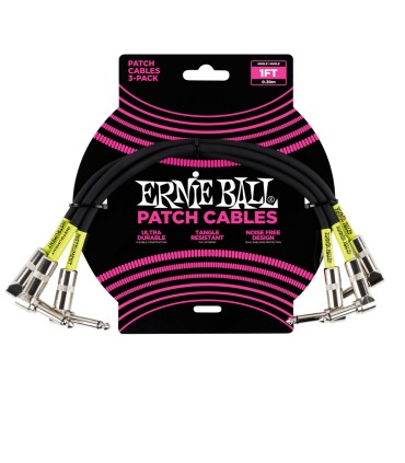 ERNIE BALL PATCH 6075 30CM 3 pack KUTNI KABEL
