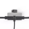 ROCKBOARD PATCH FLAT power 15cm kutni KABEL