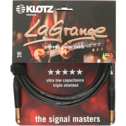 KLOTZ INSTRUMENTALNI LAGPP0600 LaGrange black 6m ravni KABEL