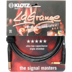 KLOTZ INSTRUMENTALNI LAGPR0600 LaGrange black 6m kutni KABEL