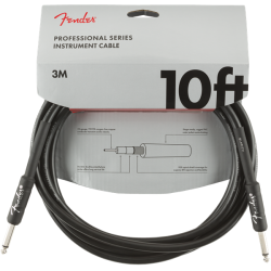 FENDER INSTRUMENT PRO 10' BLK 3 m KABEL