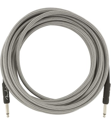 FENDER INSTRUMENT PRO 18.6' WHITE TWEED 5,5 m KABEL