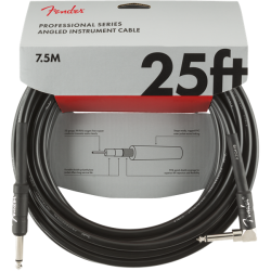 FENDER INSTRUMENT PRO 25' BLK 7,5 m KUTNI KABEL