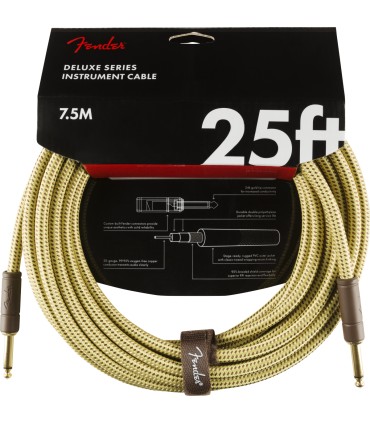 FENDER INSTRUMENT DELUXE 25' TWD 7,5 m KABEL