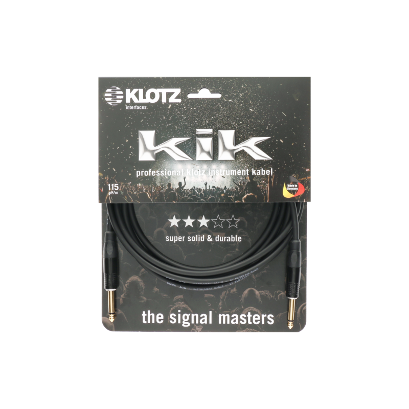 KLOTZ INSTRUMENTALNI KIKKG6.0 PPSW 6m KABEL