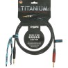 KLOTZ INSTRUMENTALNI TI-0600PSP TITANIUM 6m KABEL