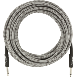 FENDER INSTRUMENT PRO 25' WHITE TWEED 7,5 m KABEL